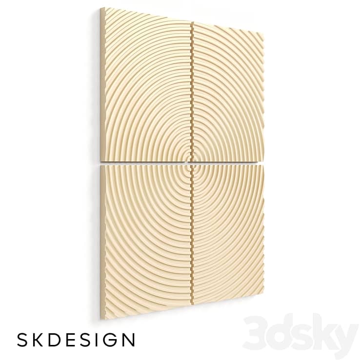 Panel set Wilt circle