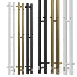 Electric heated towel rail Grois Orso 134 11x120 white 
