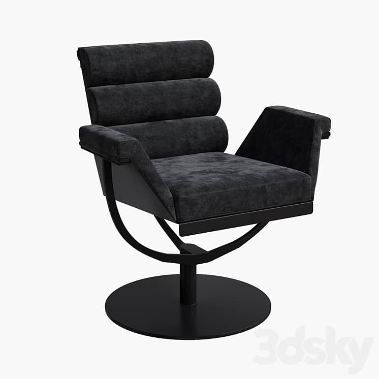 OM Cast fabric armchair