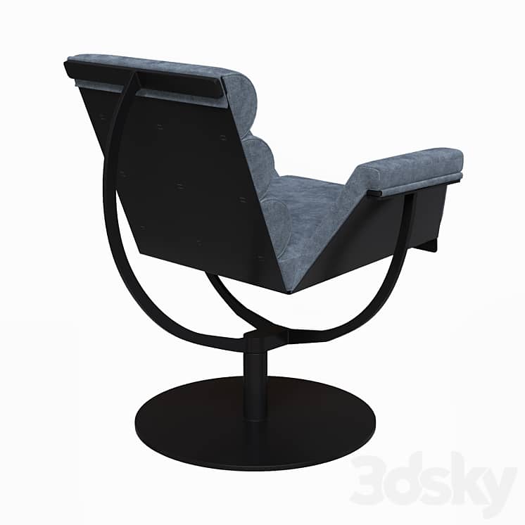 OM Cast fabric armchair