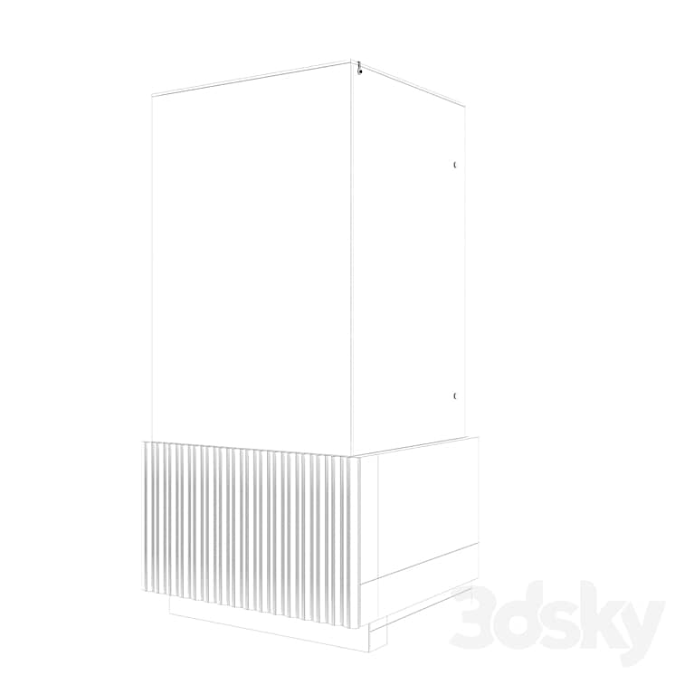 Confectionery floor refrigerated display case AIR LUX