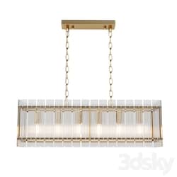 OM Pendant chandelier Indigo Venera 12024/6PL Brass 