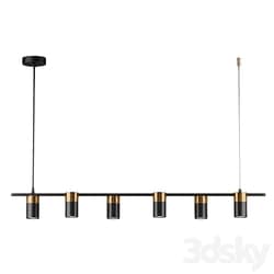 OM Pendant chandelier Indigo Liberta 11014/6P Black 