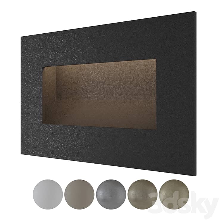 Recessed lamp Step Light Steps S1764. Illumination of stairs and steps