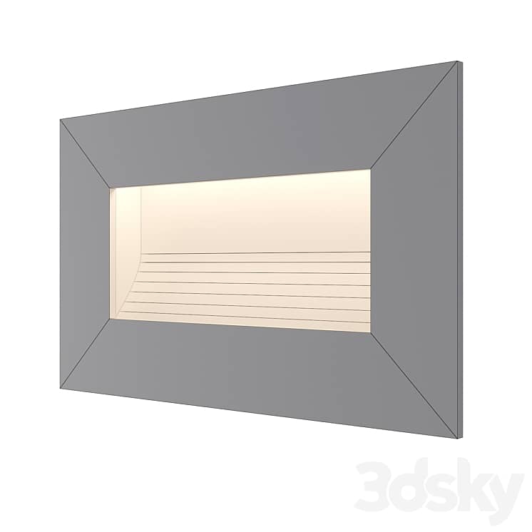 Recessed lamp Step Light Steps S1764. Illumination of stairs and steps