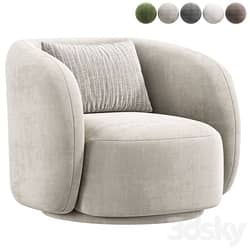 Poole Swivel Lounge Chair By Poly Bark 