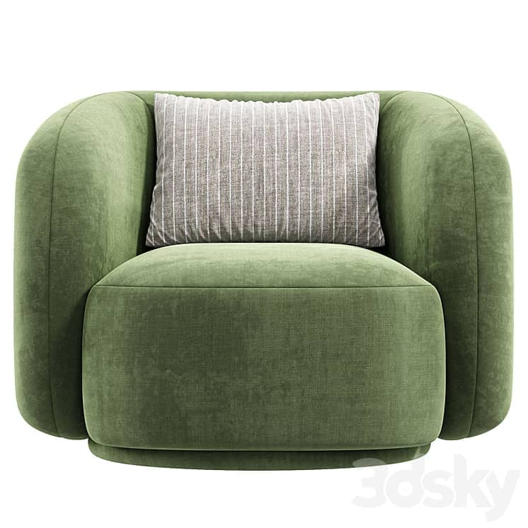 Poole Swivel Lounge Chair By Poly Bark