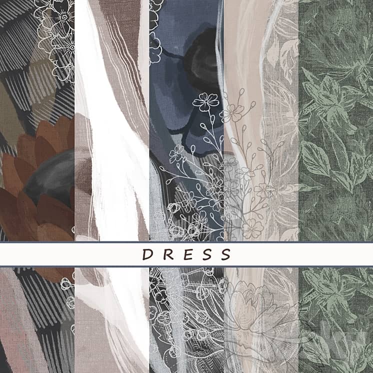 Designer wallpapers DRESS pack 4