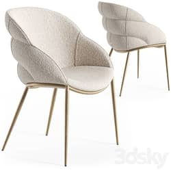 Cattelan Italia Camilla metal armchair 