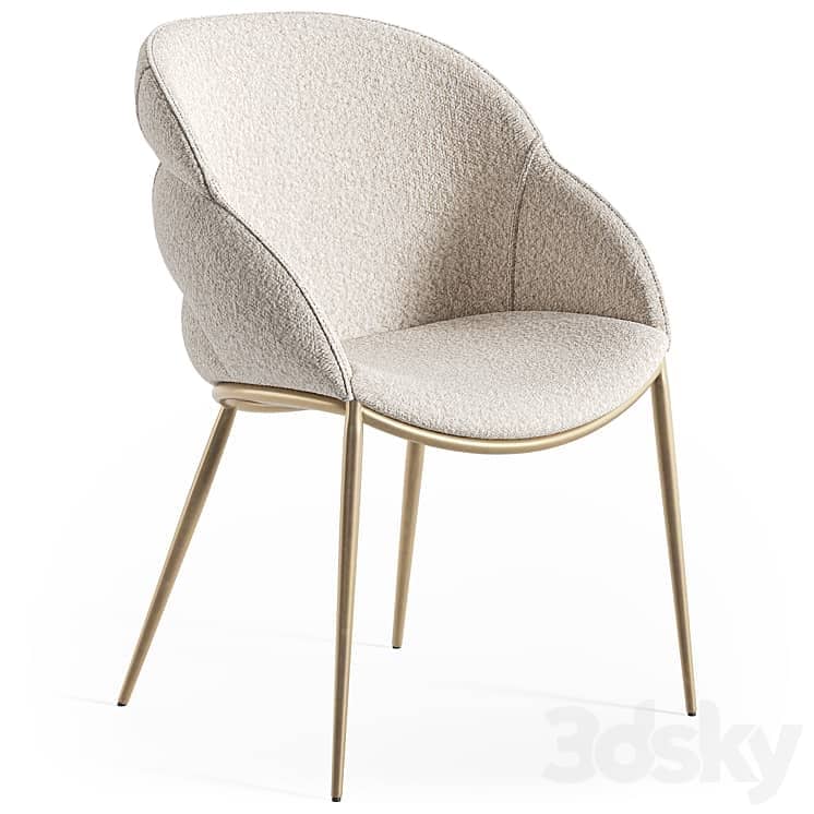 Cattelan Italia Camilla metal armchair