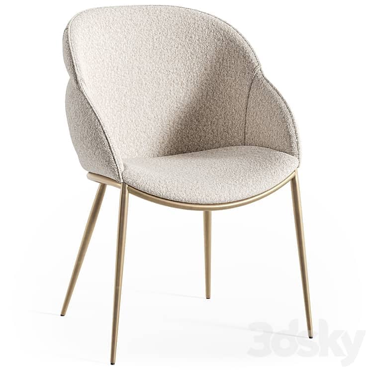 Cattelan Italia Camilla metal armchair