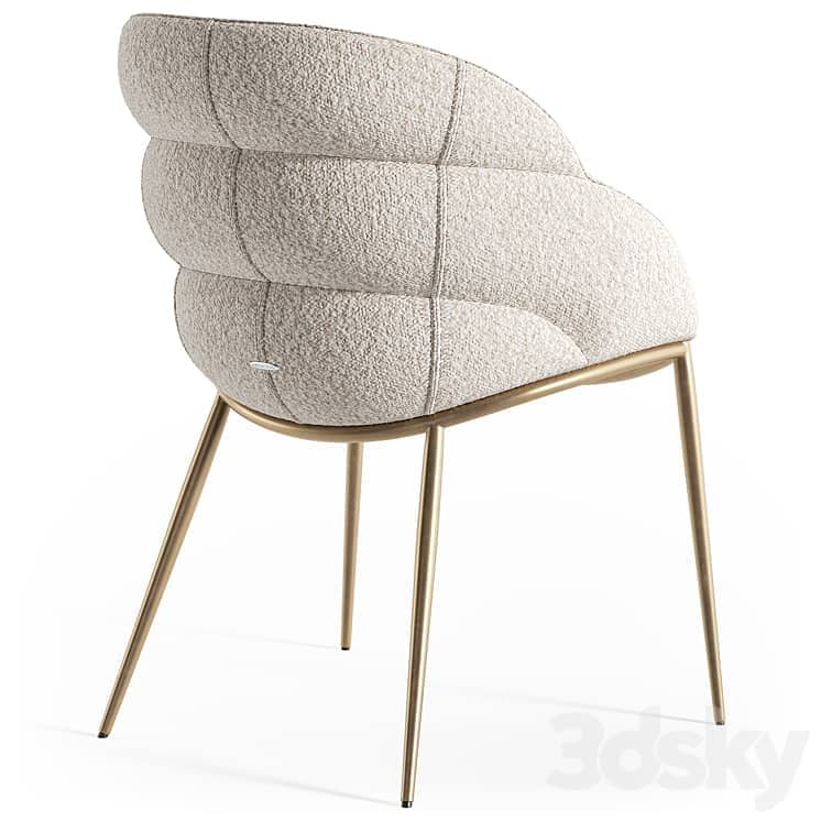 Cattelan Italia Camilla metal armchair