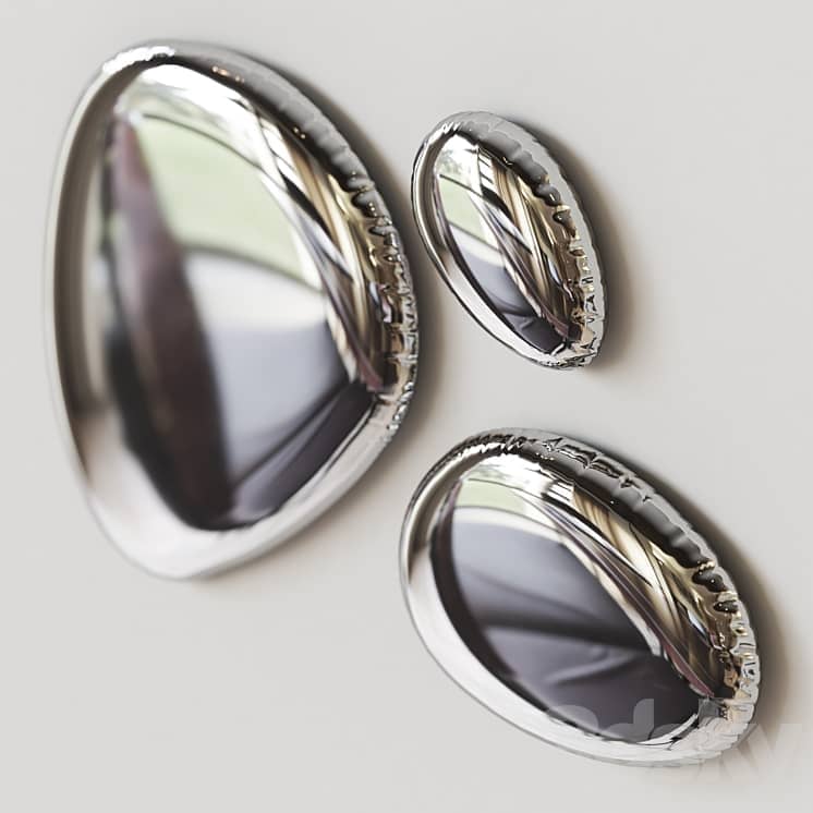 Abstract mirror Tafla by Zieta