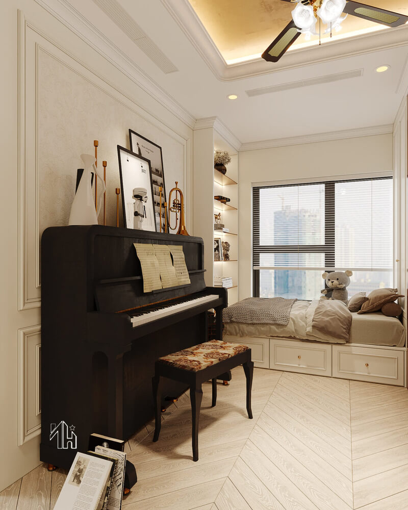  Interior Living Room- Kitchen by Thang Thach That