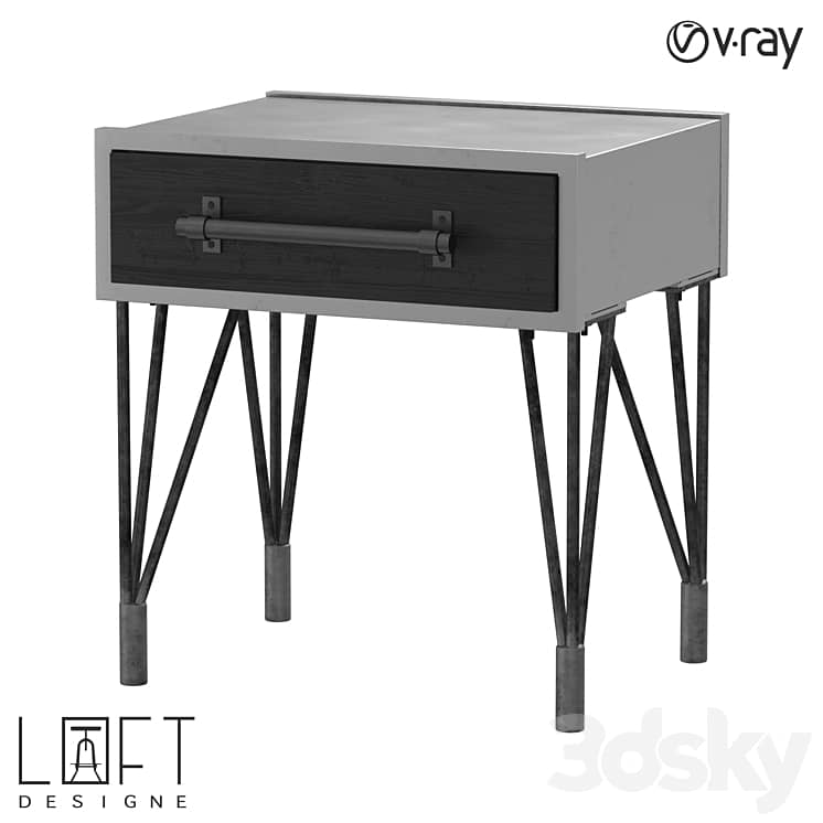 Nightstand LoftDesigne 82131 model