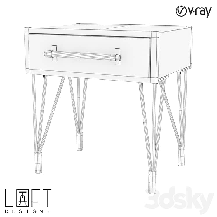 Nightstand LoftDesigne 82131 model