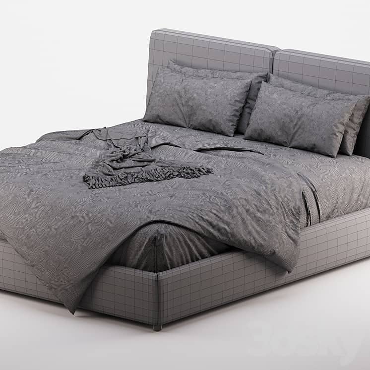 Cloud Bed Queen Cream Boucle Sundays Company