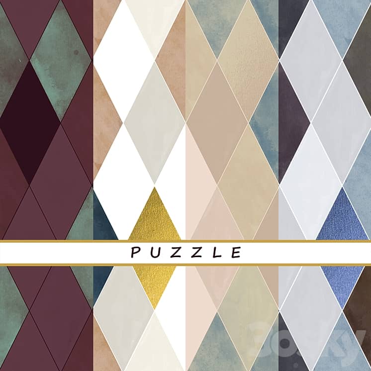 Designer wallpapers PUZZLE pack 7