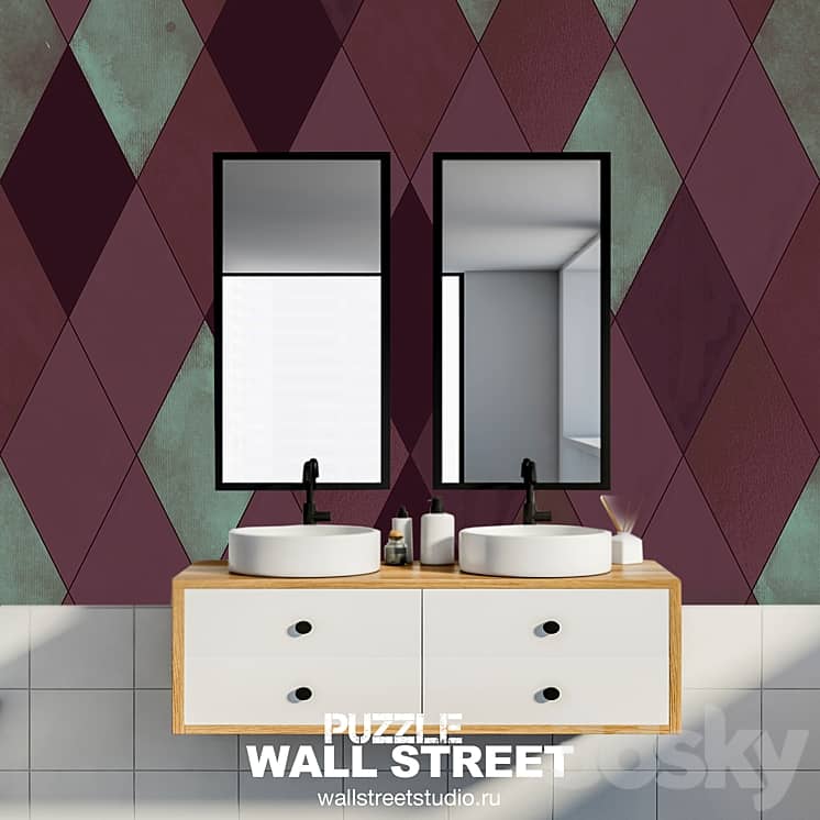 Designer wallpapers PUZZLE pack 7