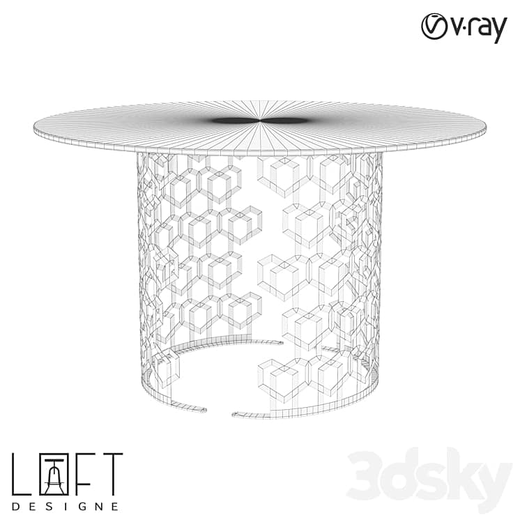 Table LoftDesigne 60867 model