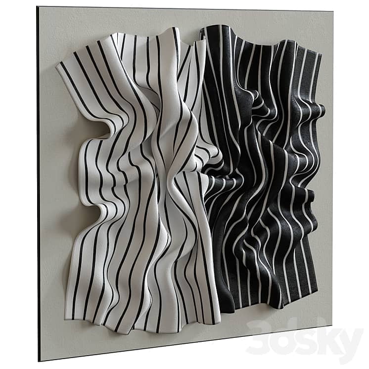 Decorative set of art paintings #50