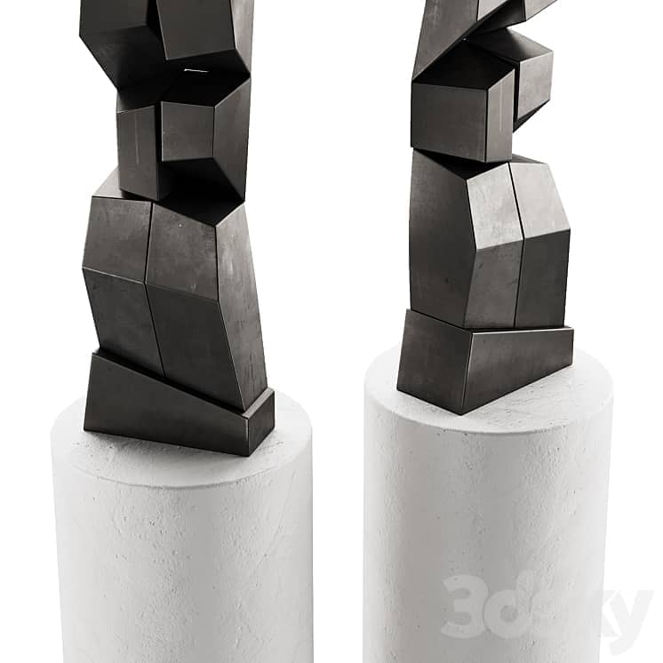 409 interior sculptures 16 1stdibs Contemporary Bronze Sculpture 01