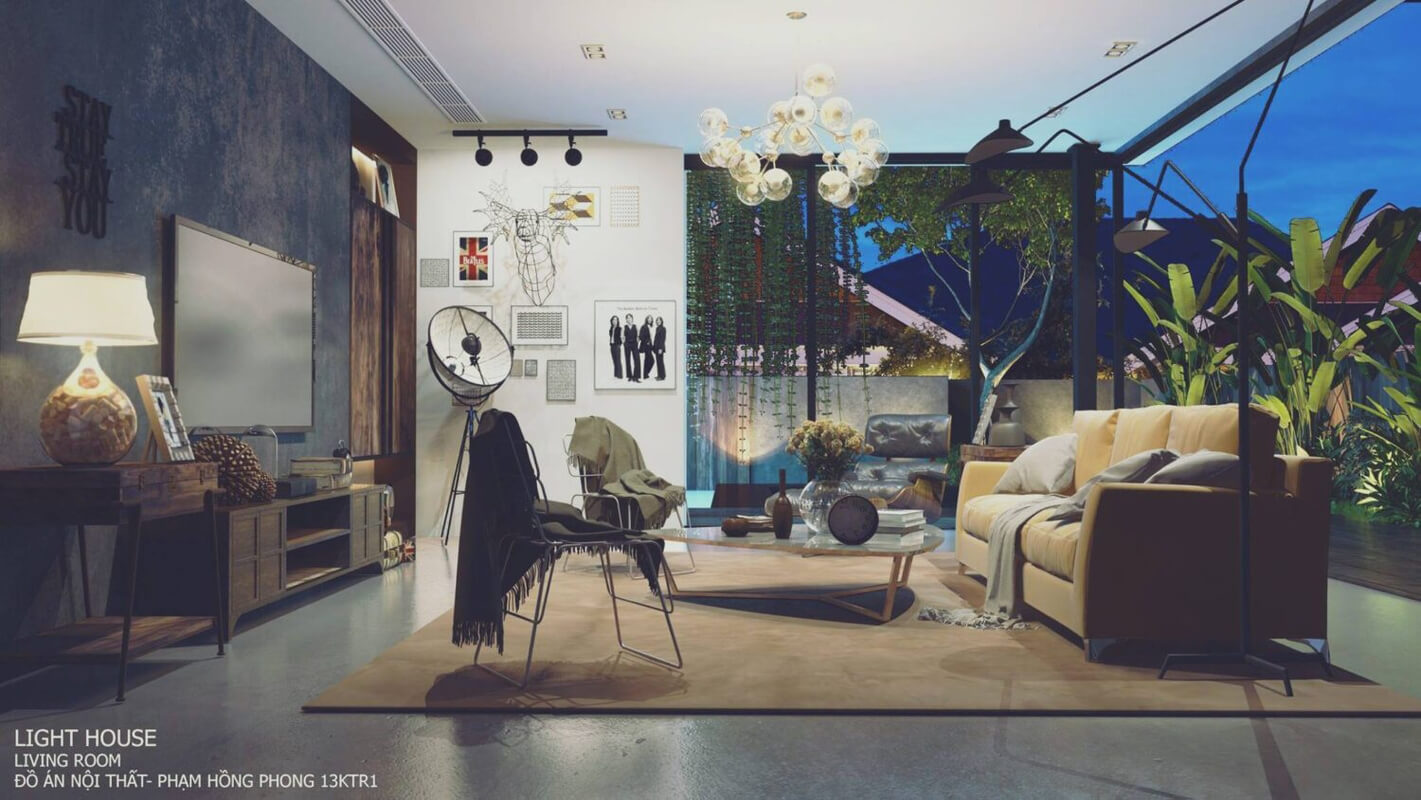  Interior Living Room By Pham Hong Phong