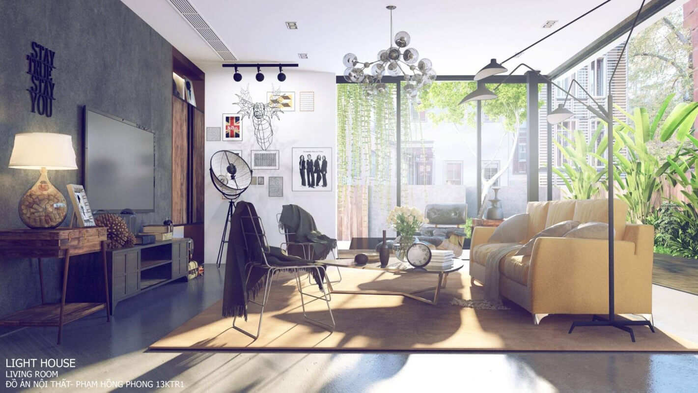  Interior Living Room By Pham Hong Phong