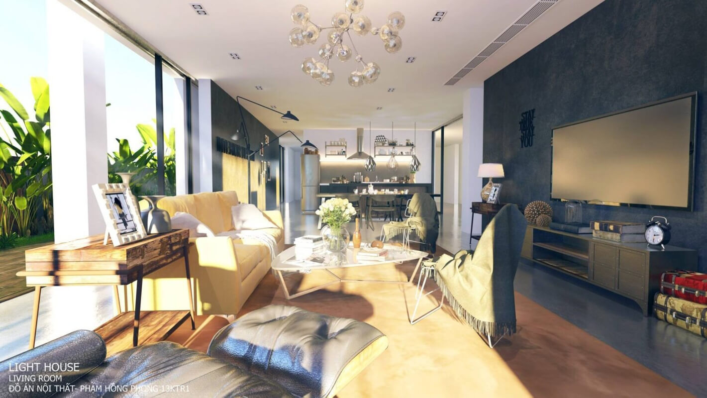  Interior Living Room By Pham Hong Phong