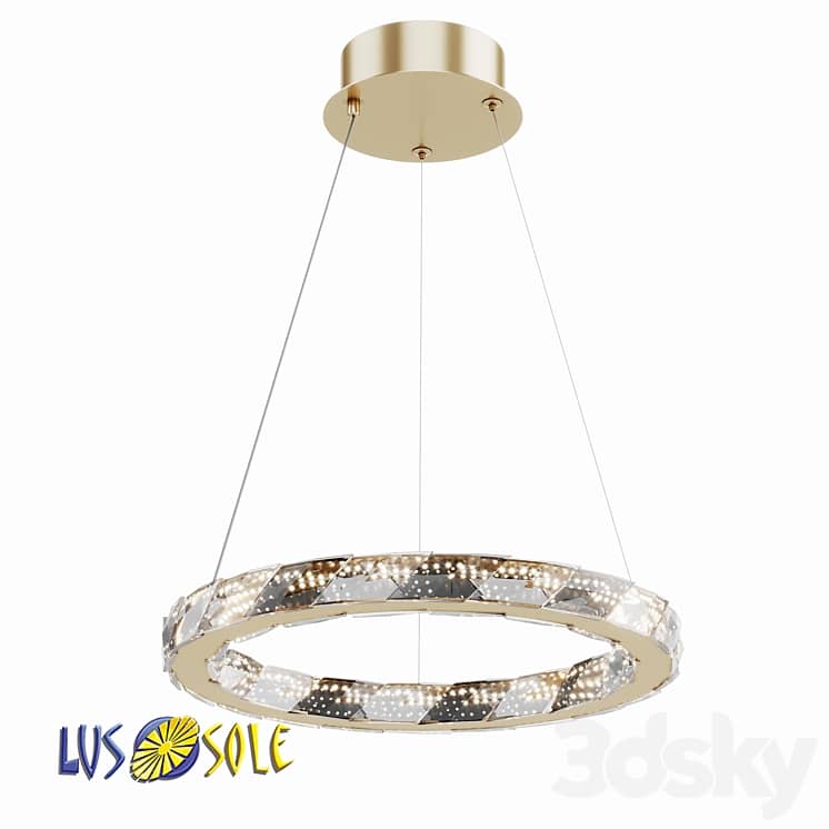 OM Hanging chandelier Lussole LSP 7156