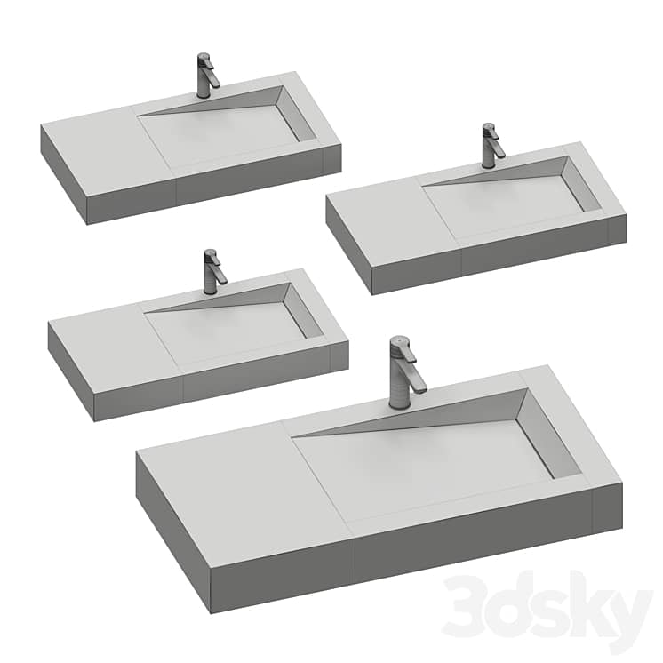 OM Porcelain stoneware sink model 8