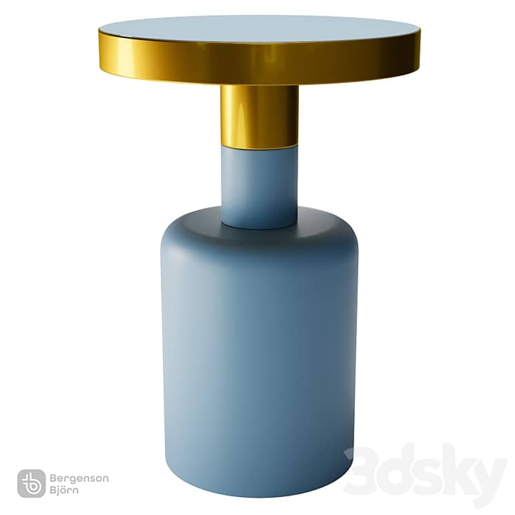 Coffee table Froud, blue, Bergenson Bjorn