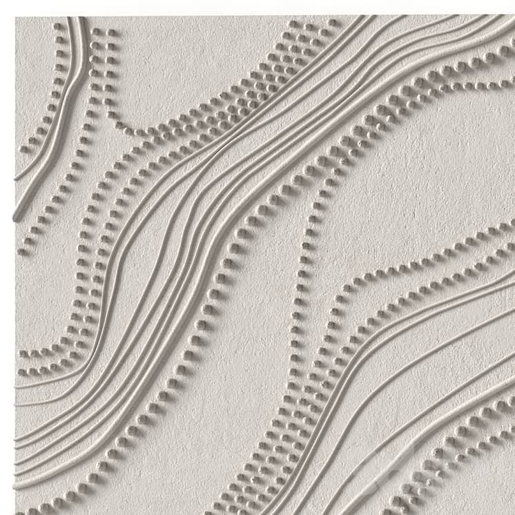 Relief artwork 45 3d art wall decor Panel by Tannia Taranto