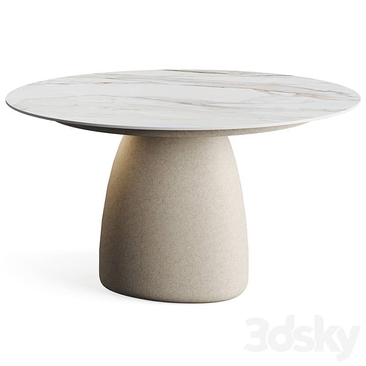 Poliform MONOLITH 2023.2 Circle One Table