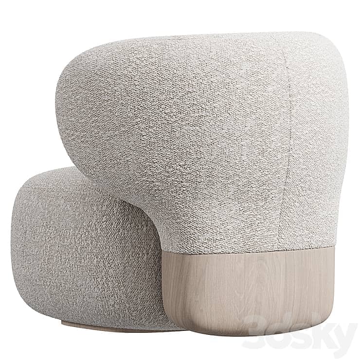 Asawa Lounge Chair by Secolo