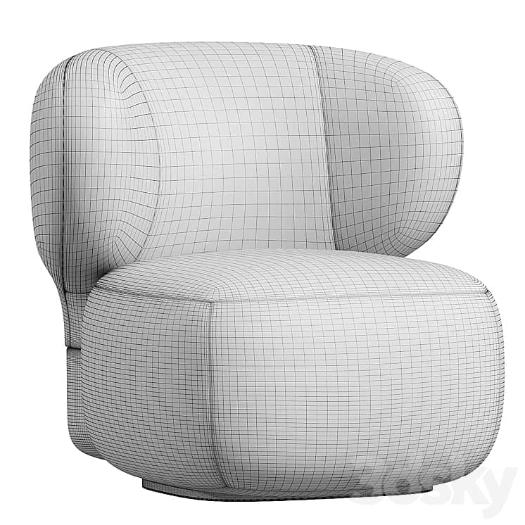 Asawa Lounge Chair by Secolo