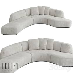 Modular sofa Cashew composition 6 