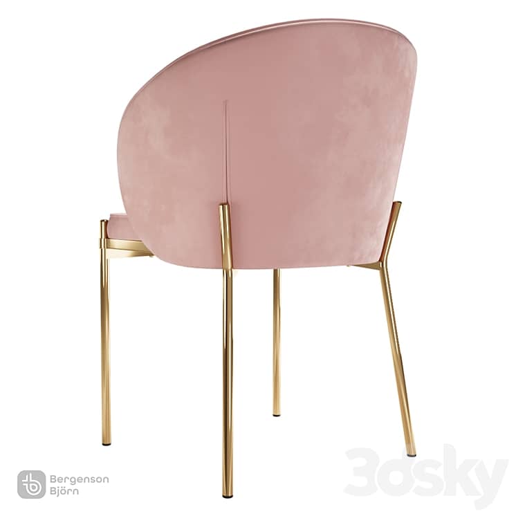 Bar stool Coral, pink, Bergenson Bjorn