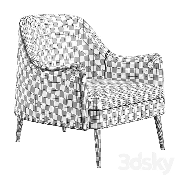 Armchair Jackie Bergere Konyshev