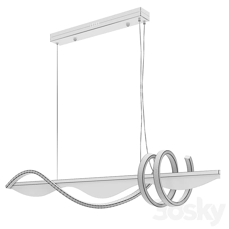 OM Linear pendant lamp Lussole LSP 7162