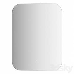Rectangular mirrors with lighting and touch switch DEFESTO Opti 