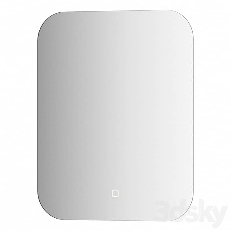 Rectangular mirrors with lighting and touch switch DEFESTO Opti