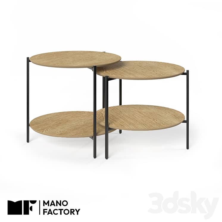 OM coffee table WILLIAM X2 from MANO FACTORY