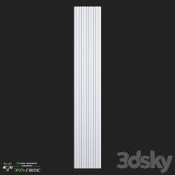 Gypsum 3D panel TRACK 