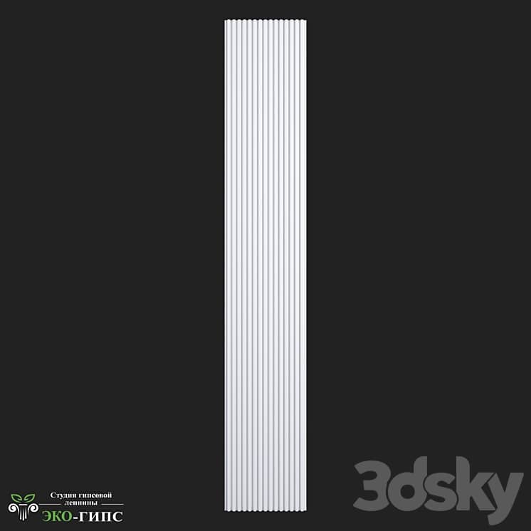 Gypsum 3D panel TRACK