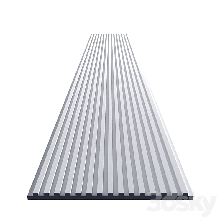 Gypsum 3D panel TRACK