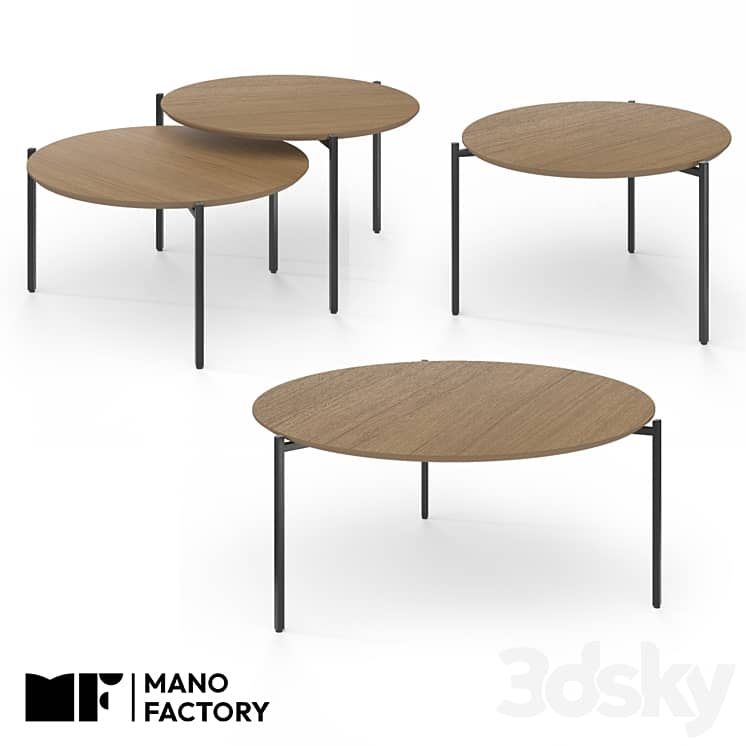 (OM) WILLIAM coffee table from MANO FACTORY