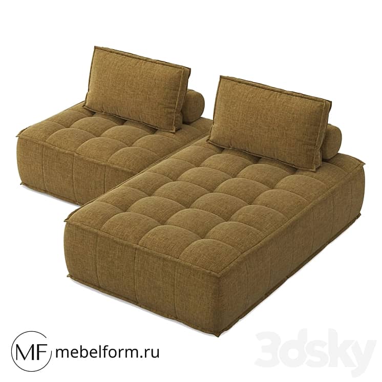 OM AMSTER with ottoman