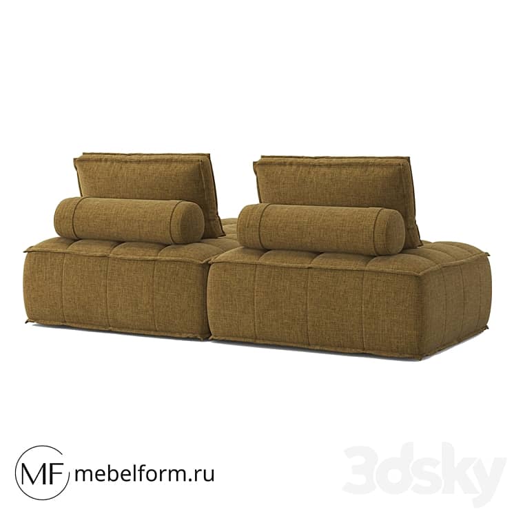 OM AMSTER with ottoman