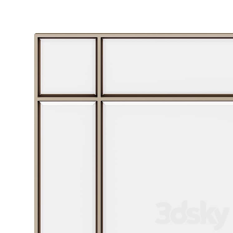 Rectangular mirror